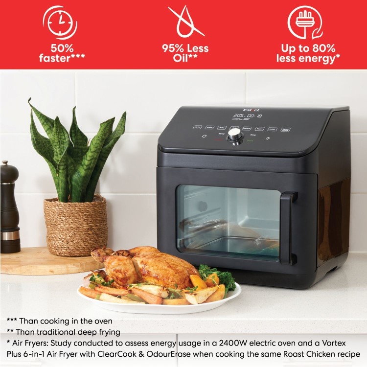 Instant Pot Vortex Plus 13L Air Fryer Oven - Black