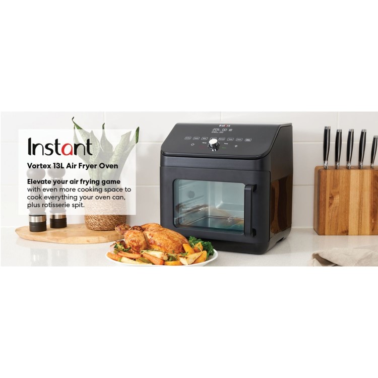 Instant Pot Vortex Plus 13L Air Fryer Oven - Black