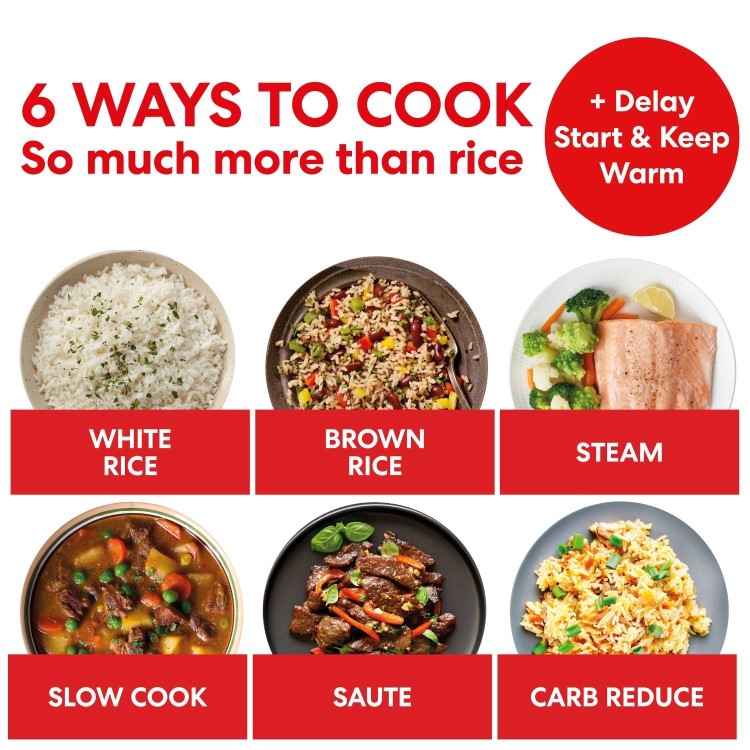 Instant Pot 12 Cup 2.8L Rice Cooker and Steamer