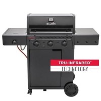 Char-Broil Essential 3G - 3 Burner Gas BBQ Grill - Black