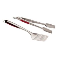 Char-Broil Comfort Grip 2 Piece BBQ Toolset - Turner & Tongs Char-Broil Comfort Grip 2 Piece BBQ Toolset - Turner & Tongs