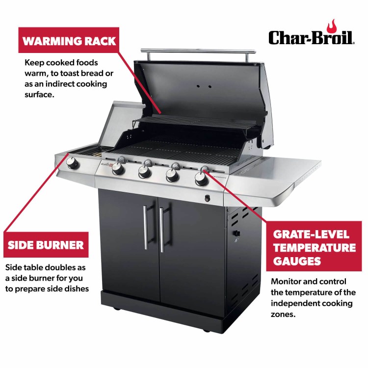 Char-Broil Performance Gas BBQ 4 + 1 Burner