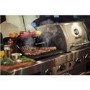Refurbished Char-Broil Professional 4600 Double Header - 4 Burner BBQ Grill with Side Burner - Stainless Steel