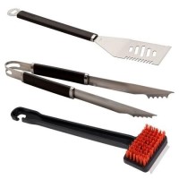 Char-Broil 3 Piece Beginners BBQ Utensil Set 