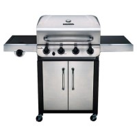 Char-Broil Convective 440S - 4 Burner Gas BBQ Grill with Side Burner - Silver Char-Broil Convective 440S - 4 Burner Gas BBQ Grill with Side Burner - Silver