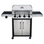 Char-Broil Convective 440S - 4 Burner Gas BBQ Grill with Side Burner - Silver