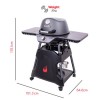Char-Broil All-Star 125 - Single Burner Gas BBQ Grill with TRU-Infrared Technology