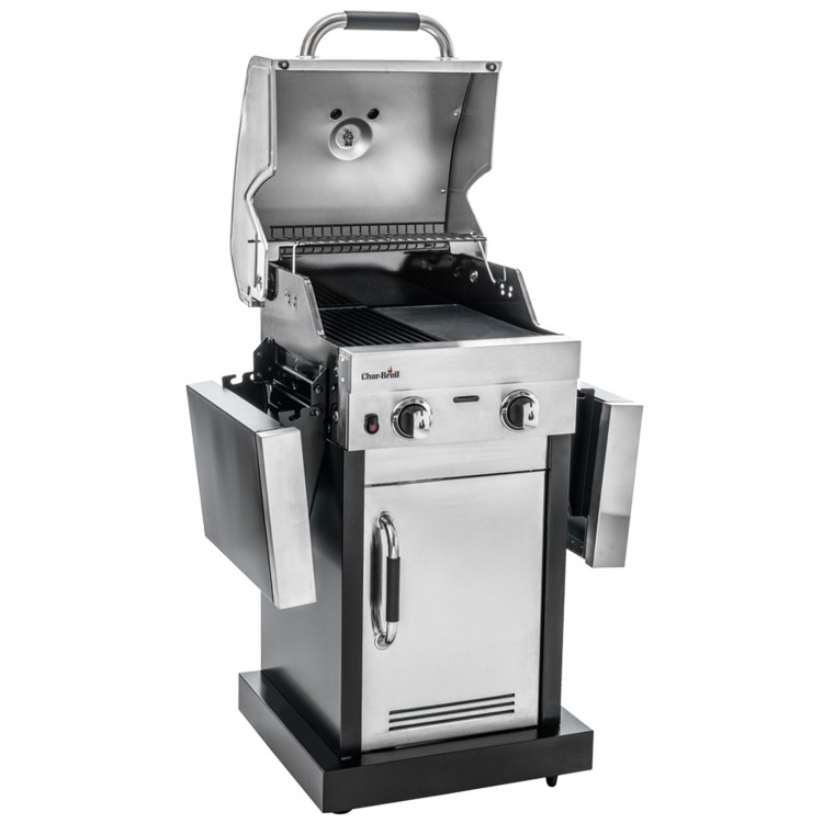 Char-Broil Advantage Series 225S - 2 Burner Gas BBQ Grill - Stainless Steel