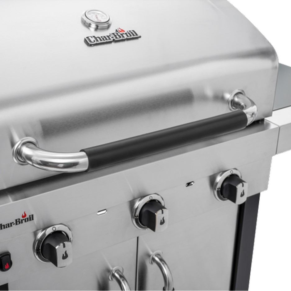 CharBroil Advantage Series 345S 3 Burner Gas BBQ with Side Burner