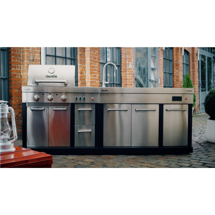 Char-Broil 140905 Ultimate Entertainment Unit for Ultimate 3 Burner BBQ Kitchen