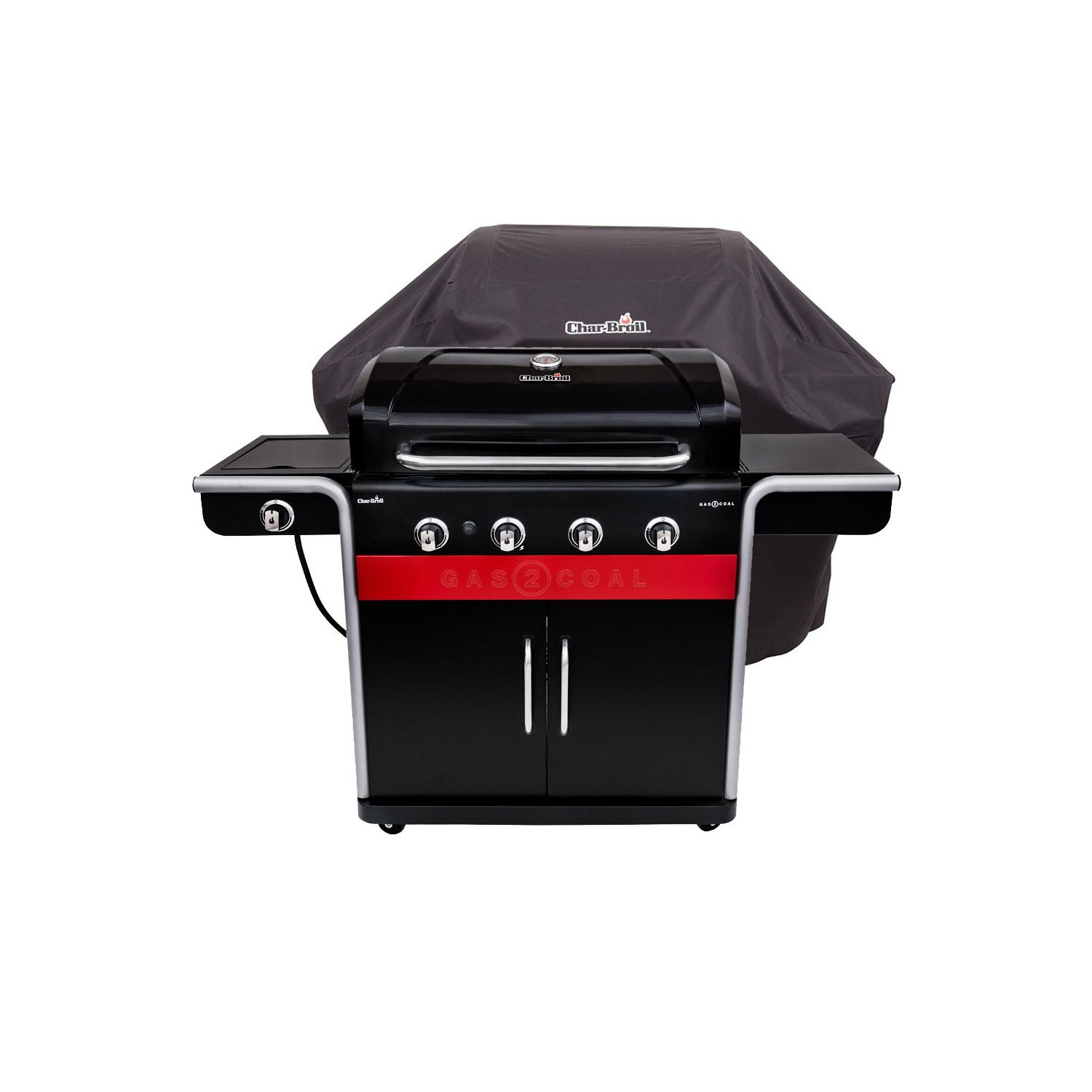 Char-Broil Gas2Coal 440 - Barbecue a gas, colore: Nero Char-Broil Gas2Coal 440 - Barbecue a gas, colore: Nero