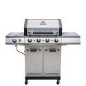 140977 Char-Broil Advantage PRO S 4 - 4 Burner Gas BBQ Grill with Side Burner - Silver