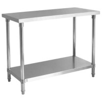 Hamoki IMT-186 - 1800mm Wide Stainless Steel Centre Prep Bench 600mm Deep
