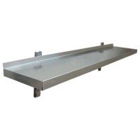 Hamoki STSW-063 Stainless Steel Wall Shelf 600mm Wide 300mm Deep