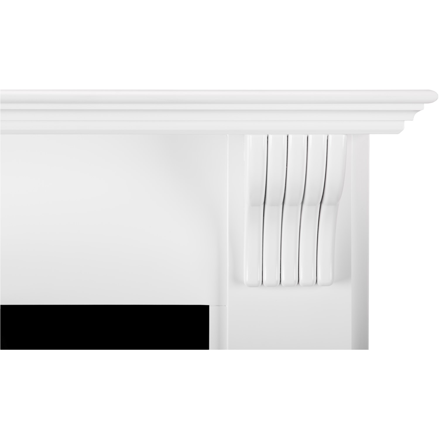 Adam Harrogate Electric Fireplace Suite With Hudson Electric Stove
