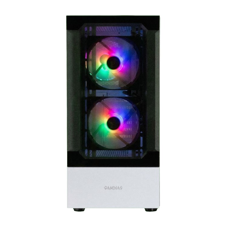 Entity R5 5500 16GB RAM 512GB SSD RTX 5050 Windows 11 Gaming PC - White