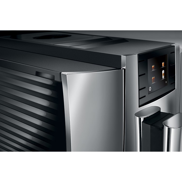 Jura 15363 E8 Automatic Bean to Cup Coffee Machine - Chrome