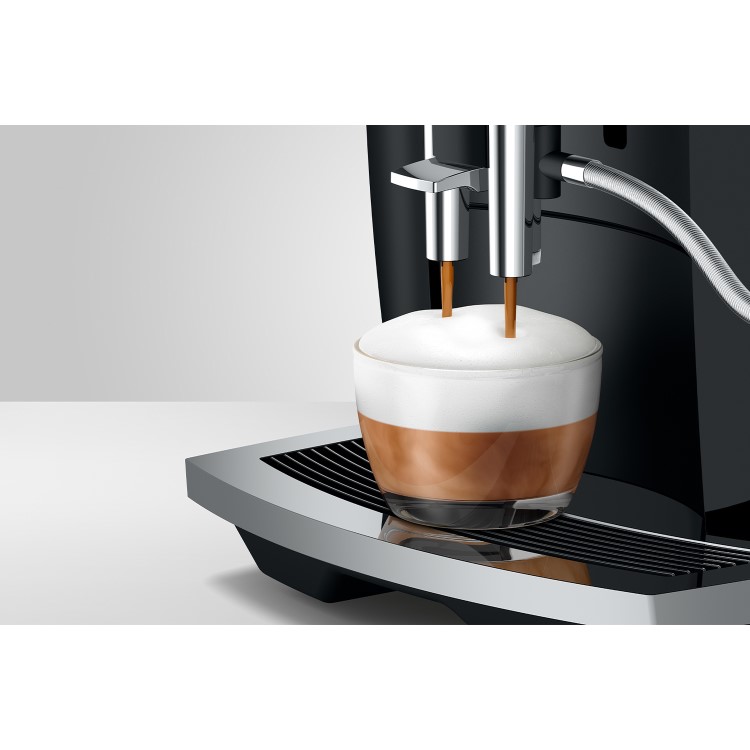 Jura 15511 E6 Fully Automatic Bean to Cup Coffee Machine - Black