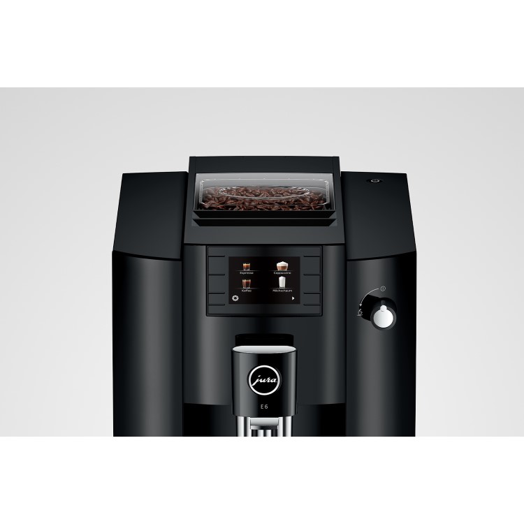 Jura 15511 E6 Fully Automatic Bean to Cup Coffee Machine - Black