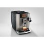 Jura E8 Bean-to-Cup Coffee Machine 15721 Silver One-Touch Espresso Cappuccino & Latte Maker