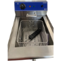 Hamoki EF-131V Electric Countertop Fryer 13ltr Single Tank With Drain Tap - 3kW- Commercial Catering Model