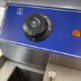 Hamoki EF-132V Electric Countertop Fryer 2 x 13ltr Twin Tank With Drain Taps - 2 x 3kW - Commercial Catering Model