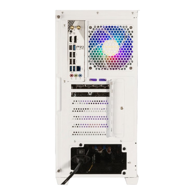 Entity Intel Core i5-14400F 32GB RAM 1TB SSD RTX 5060Ti Windows 11 Gaming PC - White