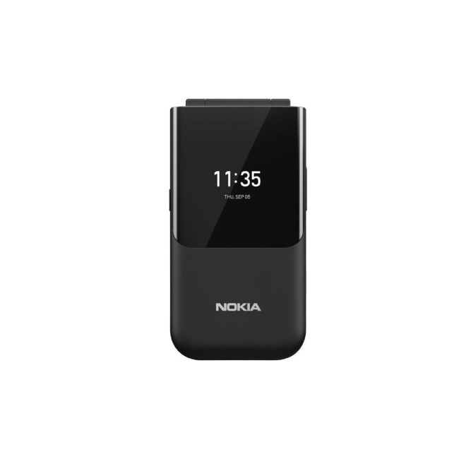 Grade A2 Nokia 2720 Flip Black 2.8" 4GB 4G Unlocked & SIM Free