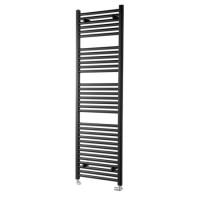 GRADE A1 - Towelrads Pisa Black Towel Radiator 1600 x 600mm