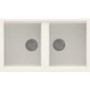 GRADE A1 - Reginox BEST450-W 2.0 Bowl Regi-Granite Composite Sink Granitetek White