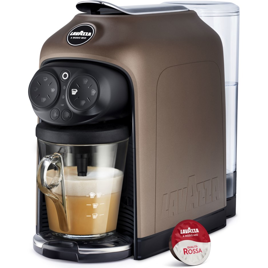 Lavazza 18000289 Desea Coffee Machine Walnut Brown BuyItDirect.ie