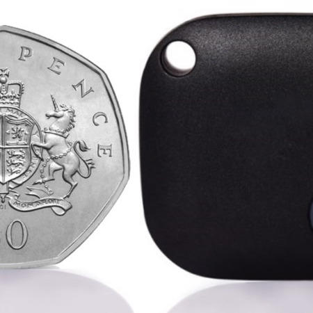 iQ Bluetooth Tracker & Locator In Black  - 5 Pack