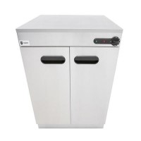 Refurbished Parry 1869 Electric Plate Warmer Double Door 180 Plate Capacity