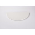 A1/18pizzastone GRADE A1 - Boss Grill Half Moon Heat Deflector for 18" Boss Grill Ceramic BBQs