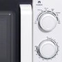Haden 195678 20L Freestanding Solo Microwave Oven – 700W Stainless Steel Interior Manual Controls White