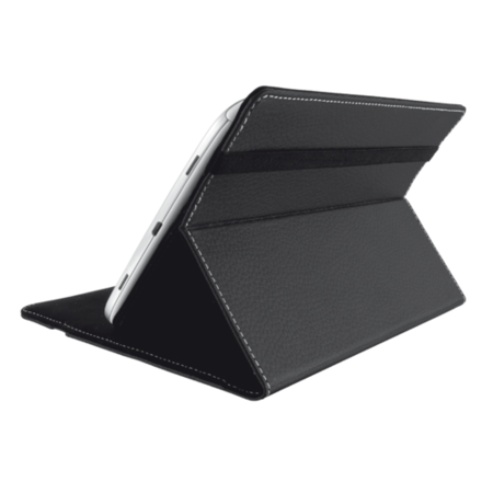Trust Stick&Go Folio Case With Stand For 7-8" Tablets - Black
