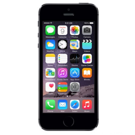 Apple iPhone 5s Space Grey 4" 16GB 4G Unlocked & SIM Free