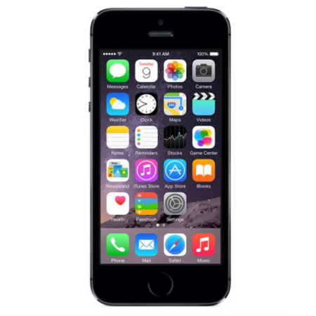 Grade B Apple iPhone 5s Space Grey 4" 16GB 4G Unlocked & SIM Free