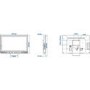 Philips 19HFL4010W 19" Commercial Healthcare Smart TV