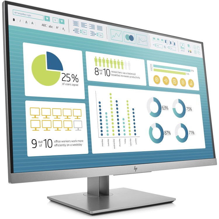 HP EliteDisplay E273 27" IPS Full HD Monitor