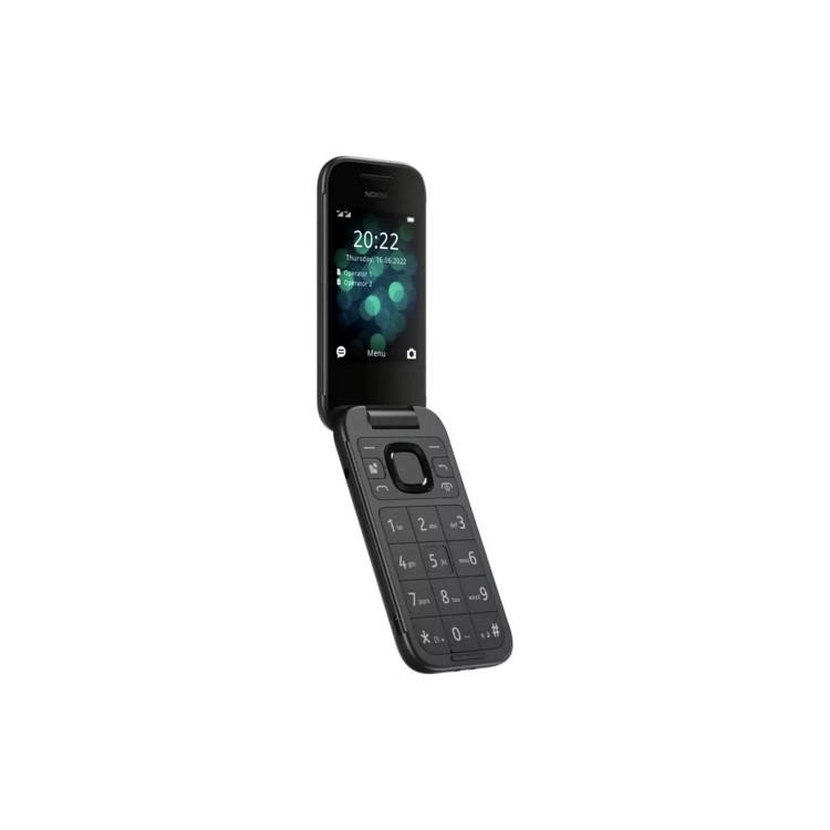 GRADE A1 - Nokia 2660 Flip 128MB 4G SIM Free Mobile Phone - Black