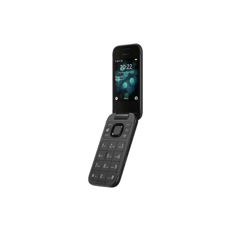 GRADE A1 - Nokia 2660 Flip 128MB 4G SIM Free Mobile Phone - Black