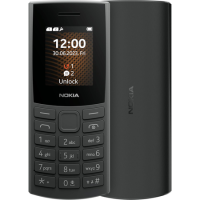 Nokia 105 4G 2024 1.8" 128MB 4G Unlocked & SIM Free Mobile Phone