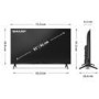 Sharp 1T-C32HE2245KB 32" HD Ready HDR Smart TV with TiVo Freely & Streaming Apps – Black