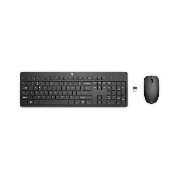 HP 235 Wireless Keyboard and Mouse Combo Black