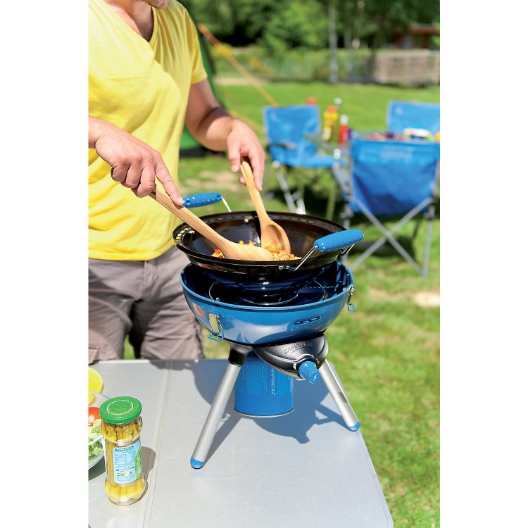 Refurbished Campingaz Party Grill 400 CV - Portable Camping Gas Stove with Carry Bag