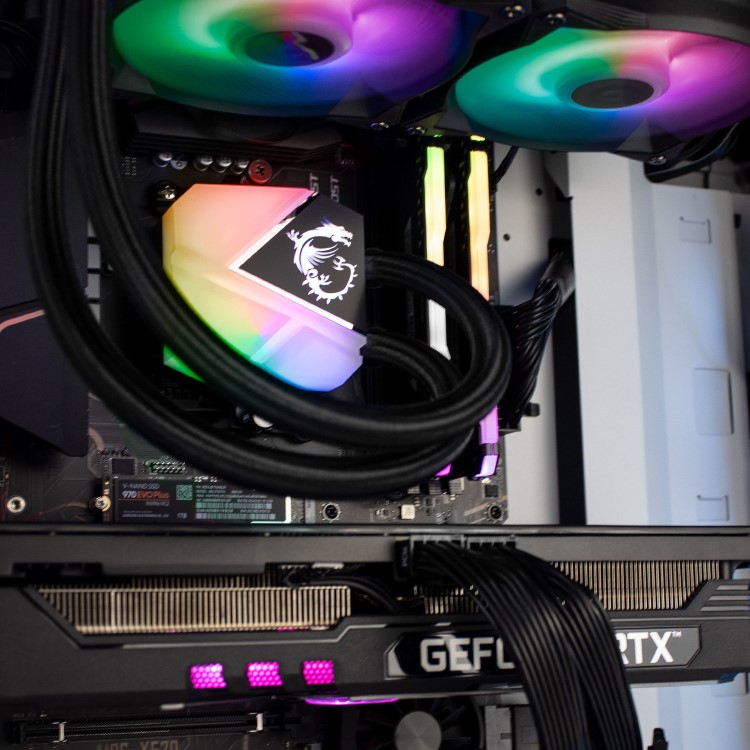 Fierce Rage AMD Ryzen 7 5800X  16GB 1TB SSD GeForce RTX 3070 Ti Windows 10 Desktop Gaming PC