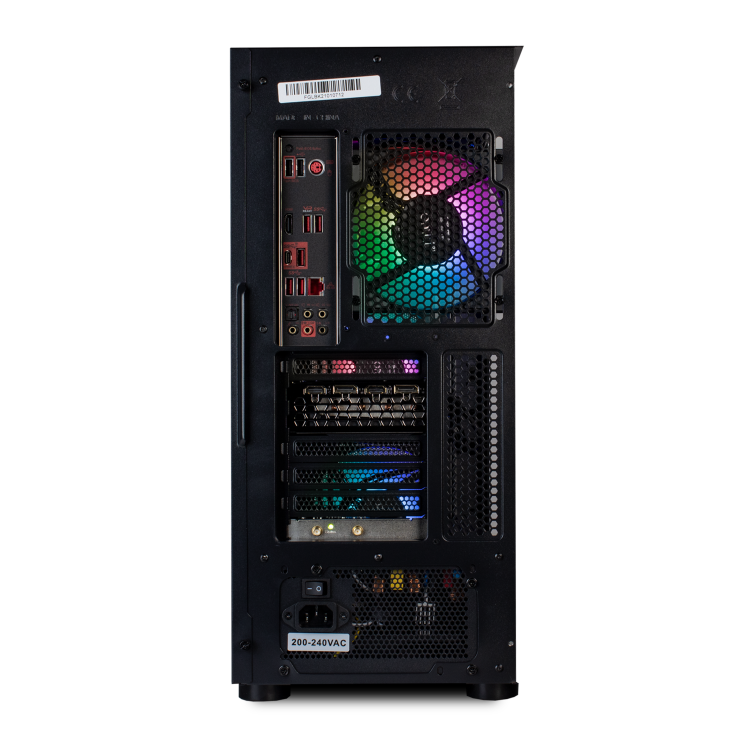 Refurbished Fierce Inferno AMD Ryzen 5 5600X 16GB 1TB & 240GB RTX 3070 Windows 10 Gaming Desktop
