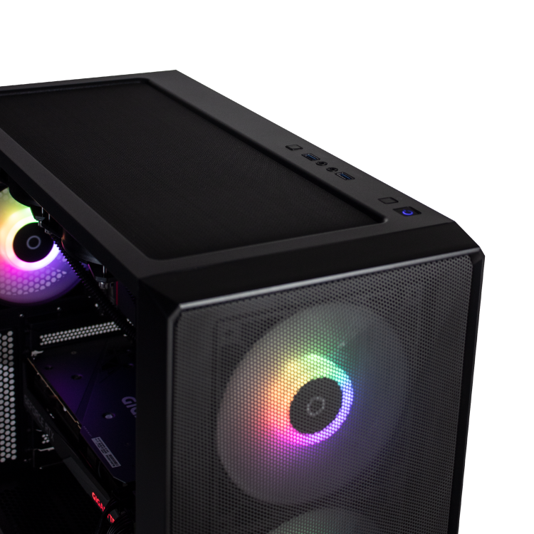 Refurbished Fierce Inferno AMD Ryzen 5 5600X 16GB 1TB & 240GB RTX 3070 Windows 10 Gaming Desktop