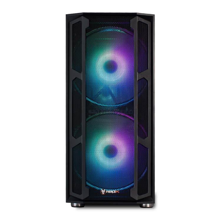 Fierce Fury AMD Ryzen 5 5600X 16GB 240GB SSD + 1TB HDD GeForce RTX 3070 Windows 10 Desktop Gaming PC